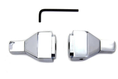 V-Twin Pyramid Shape Rear Axle Adjuster Kit for Harley Davidson XL Models by V-Twin
