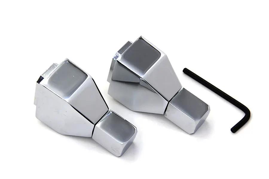 V-Twin Pyramid Shape Rear Axle Adjuster Kit for Harley Davidson XL Models by V-Twin