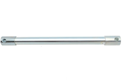 V-Twin Front Axle Zinc Plated (Part #44-0256) for Motorcycle Fork Sets by V-Twin