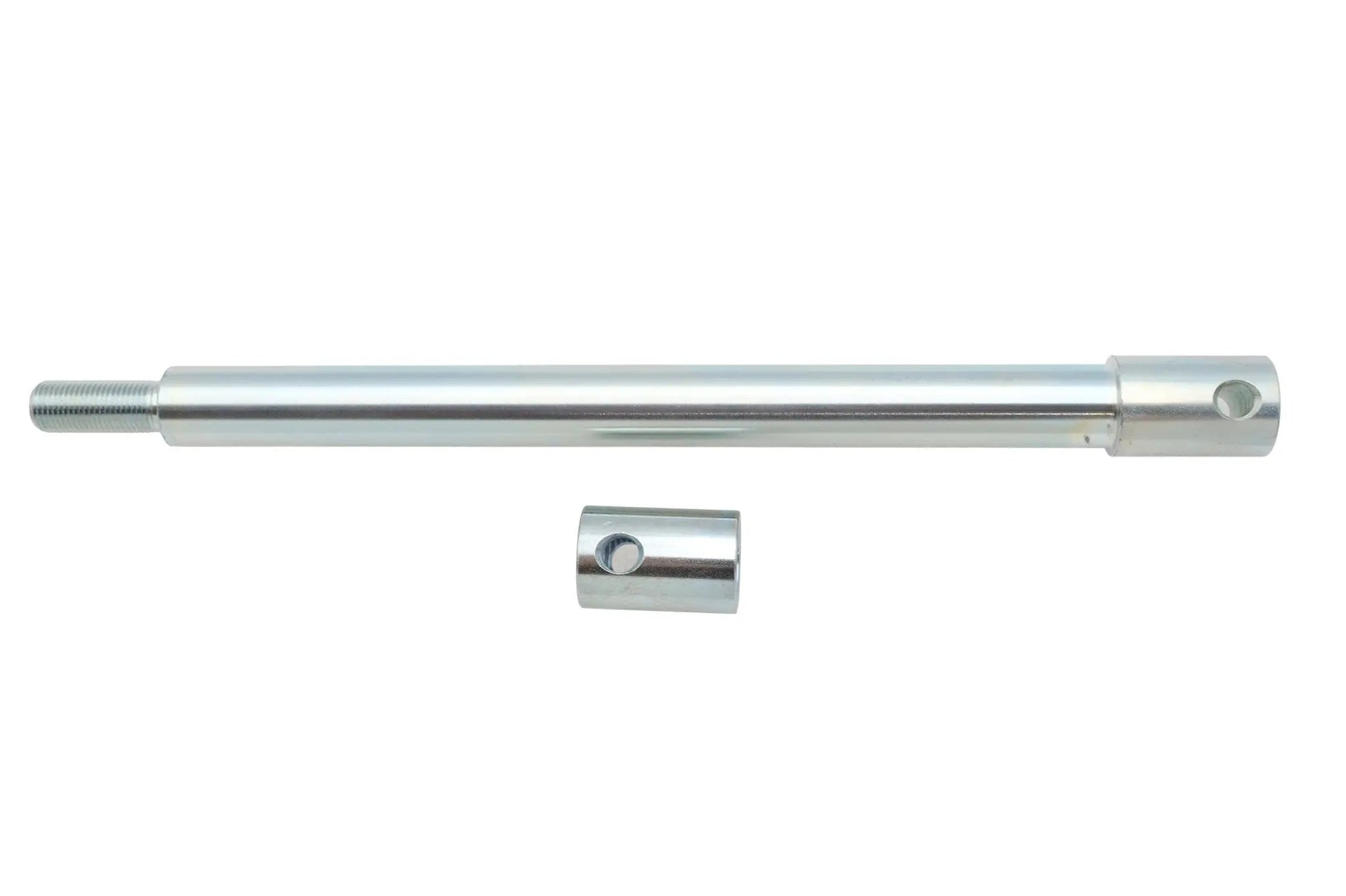 V-Twin Front Axle Zinc Plated (Part #44-0256) for Motorcycle Fork Sets by V-Twin