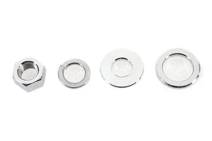 V-Twin Zinc Rear Axle Nut Kit for Harley Davidson FX Models Part 19340Z by V-Twin