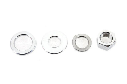 V-Twin Zinc Rear Axle Nut Kit for Harley Davidson FX Models Part 19340Z by V-Twin