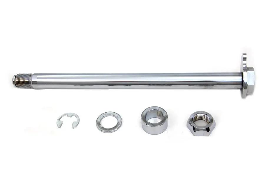 V-Twin Chrome Rear Axle Kit for Harley Davidson FLT Models by V-Twin