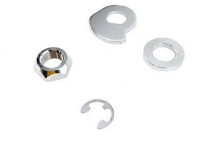 V-Twin FLT Rear Axle Nut Kit Zinc Plated for Harley Davidson FLT Models by V-Twin
