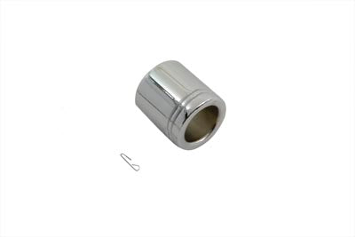 V-Twin Rear Axle Spacer with Chrome Finish - 3/4 Inch Inner Diameter for Harley Davidson FXST (1986-1995)