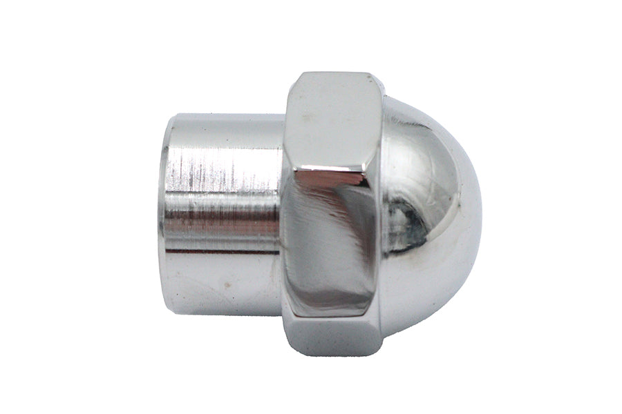 V-Twin Chrome Axle Shoulder Nut 5/8 inch Outer Diameter for Side Mount Tail Lamps