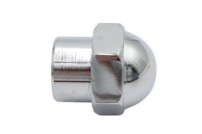 V-Twin Chrome Axle Shoulder Nut 5/8 inch Outer Diameter for Side Mount Tail Lamps