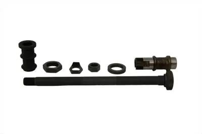 V-Twin Parkerized Hex Head Rear Axle Kit for Harley Davidson EL and FL Models by V-Twin