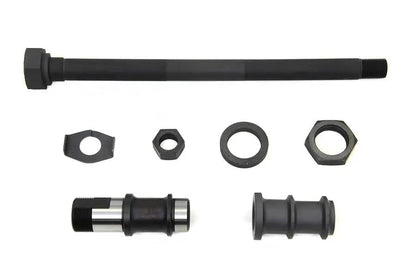 V-Twin Parkerized Hex Head Rear Axle Kit for Harley Davidson FL Models by V-Twin