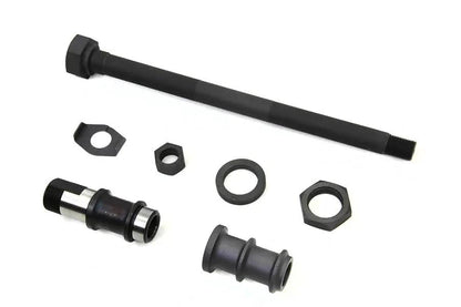 V-Twin Parkerized Hex Head Rear Axle Kit for Harley Davidson FL Models by V-Twin