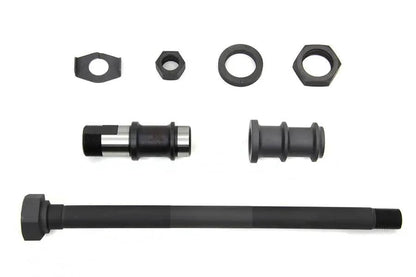 V-Twin Parkerized Hex Head Rear Axle Kit for Harley Davidson FL Models by V-Twin