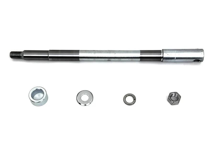 V-Twin Zinc Front Axle Kit for Harley Davidson FL and FX Models (Part #44-0383) by V-Twin