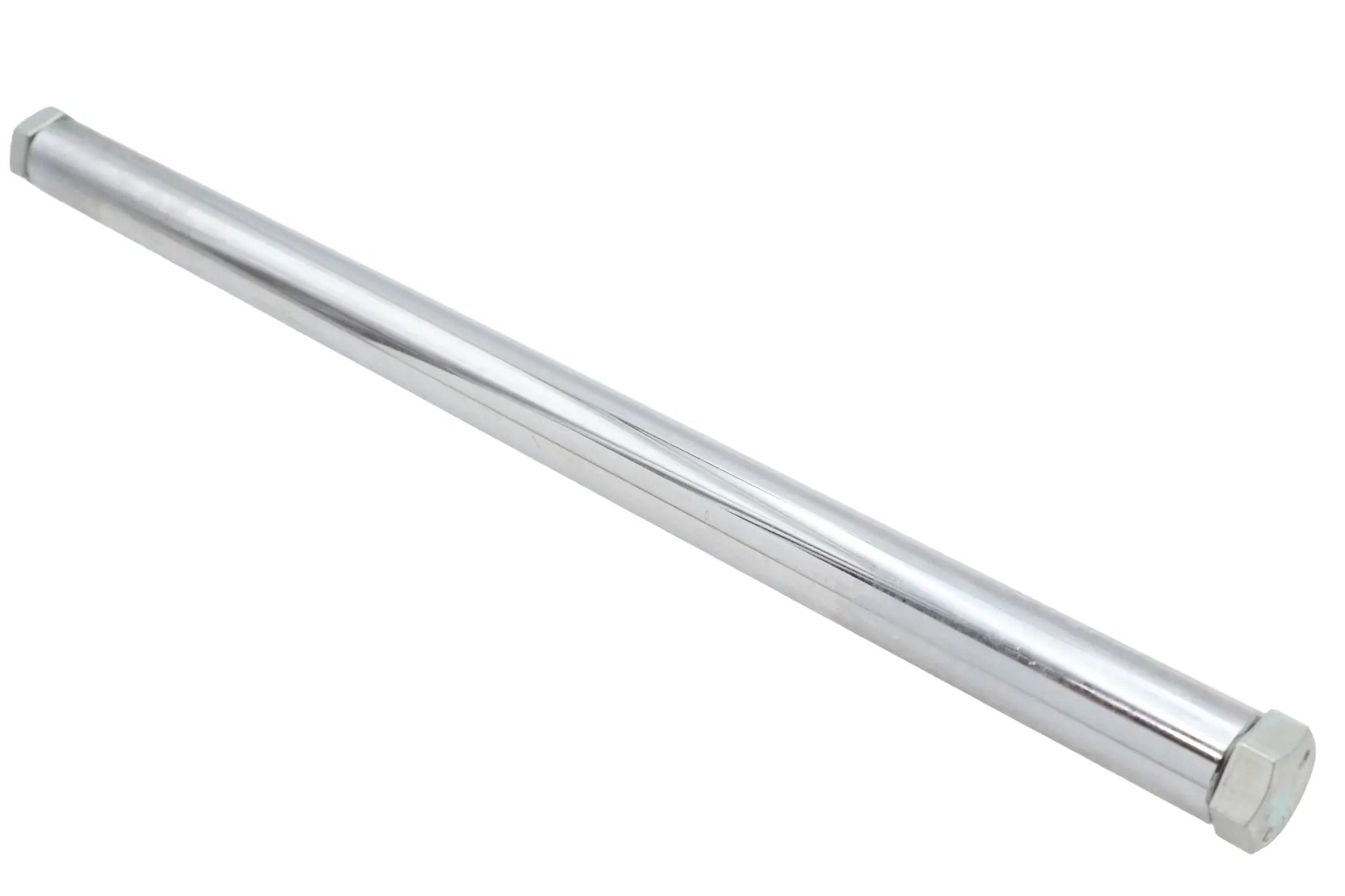 V-Twin Raw Rear Axle for Single Tube Frame - 12-1/4 Inch Bearing Surface by V-Twin