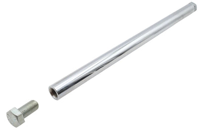 V-Twin Raw Rear Axle for Single Tube Frame - 12-1/4 Inch Bearing Surface by V-Twin