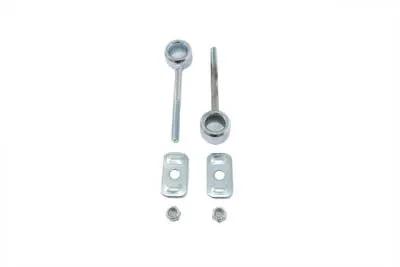 V-Twin Zinc Rear Axle Adjuster Set for Harley Davidson FLT Models (Part #76773Z) by V-Twin