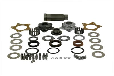 V-Twin Chrome Wheel Hub Rebuild Kit for Harley Davidson FL 1955-1964 - Part Number 76853C