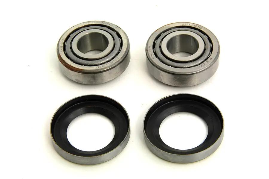 V-Twin Wheel Hub Bearing Race Seal Kit for Harley Davidson FLH and FX Models by V-Twin