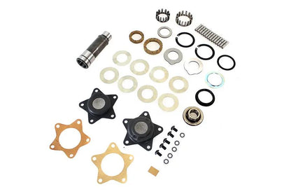 V-Twin 78503 Replica Wheel Hub Bearing Kit Parkerized for Harley Davidson EL and UL Models by V-Twin