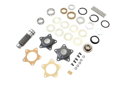 V-Twin 78503 Replica Wheel Hub Bearing Kit Parkerized for Harley Davidson EL and UL Models by V-Twin
