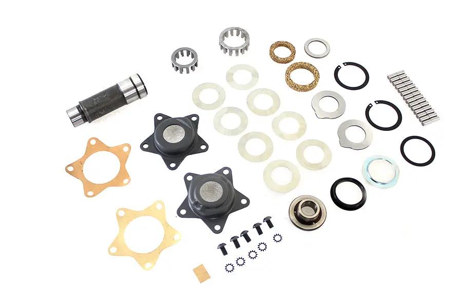 V-Twin 78503 Replica Wheel Hub Bearing Kit Parkerized for Harley Davidson EL and UL Models by V-Twin