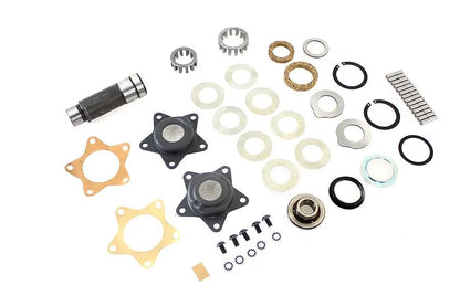 V-Twin 78503 Replica Wheel Hub Bearing Kit Parkerized for Harley Davidson EL and UL Models by V-Twin