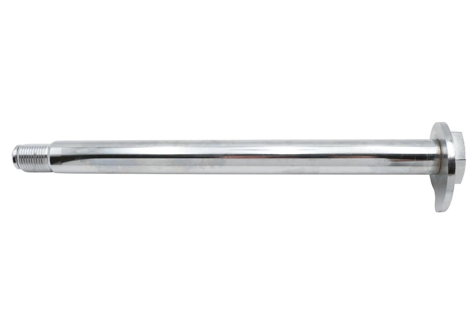 V-Twin Chrome Rear Axle with Flat Head and Threaded End for Harley Davidson FLT Models by V-Twin