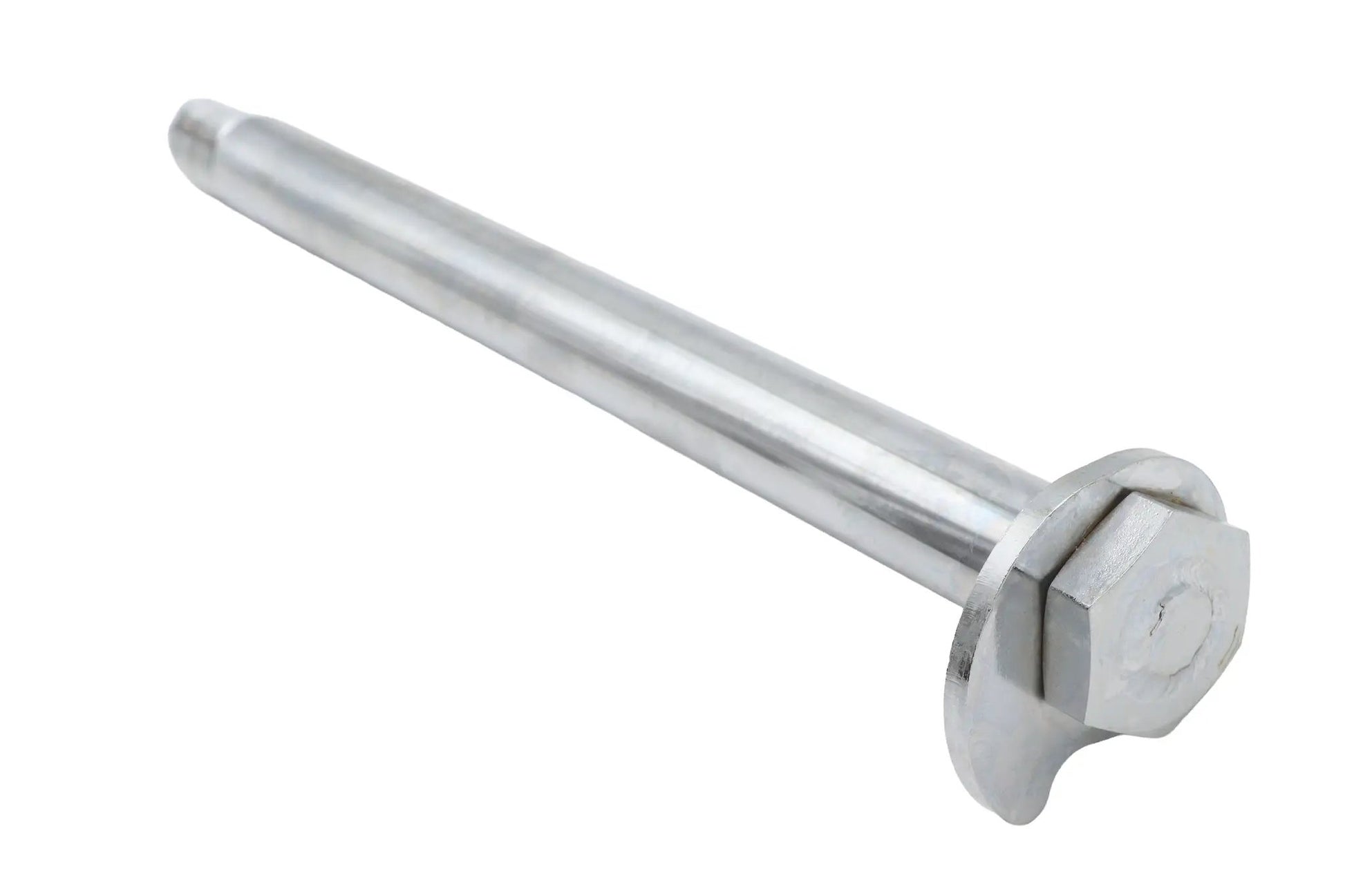 V-Twin Chrome Rear Axle with Flat Head and Threaded End for Harley Davidson FLT Models by V-Twin