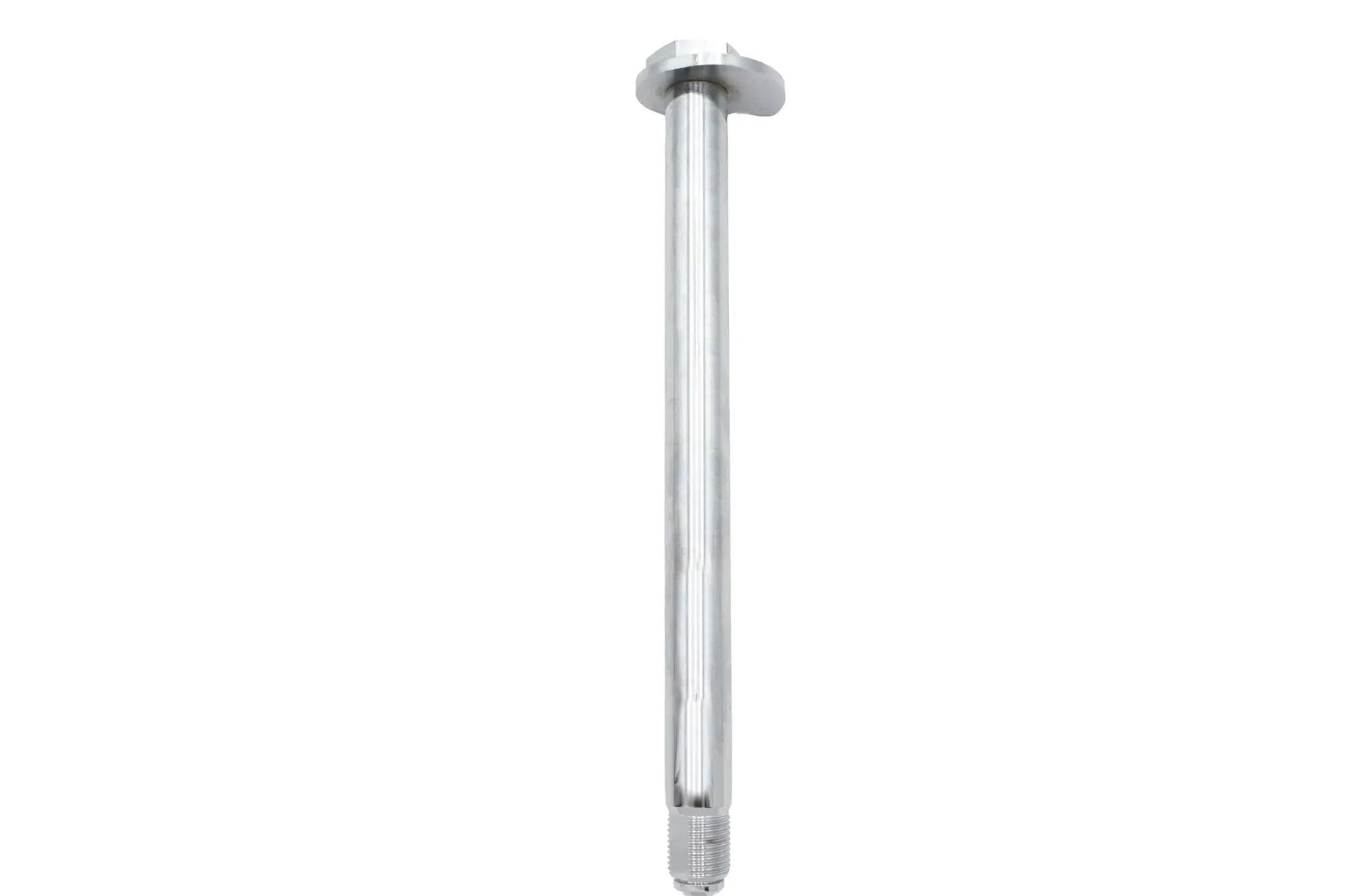 V-Twin Chrome Rear Axle with Flat Head and Threaded End for Harley Davidson FLT Models by V-Twin