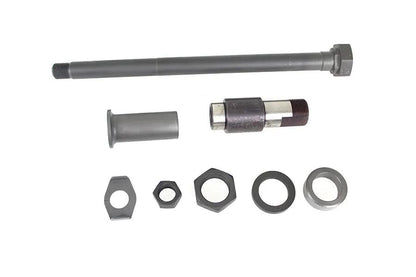 V-Twin Parkerized Rear Axle Kit - Fits Harley Davidson FL 1963-1966 by V-Twin