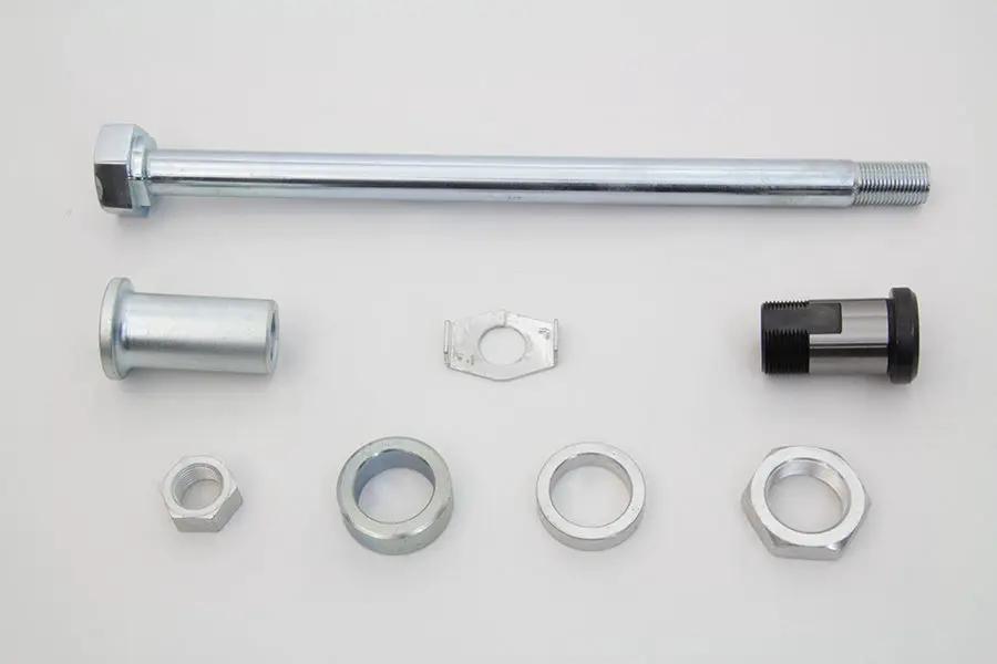 V-Twin Rear Axle Kit Zinc for Harley Davidson FL and FX Models (Part #63014Z) by V-Twin