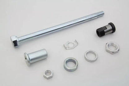 V-Twin Rear Axle Kit Zinc for Harley Davidson FL and FX Models (Part #63014Z) by V-Twin