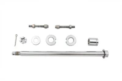 V-Twin Chrome Rear Axle Kit for Harley Davidson FXST (1986-1992) by V-Twin