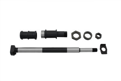 V-Twin 44-0561 Parkerized Rear Axle Kit for 1941-1950 Harley-Davidson WL