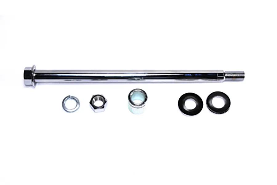 V-Twin Chrome Rear Axle Kit for Harley Davidson FL and FX Models - Part 62188Z by V-Twin