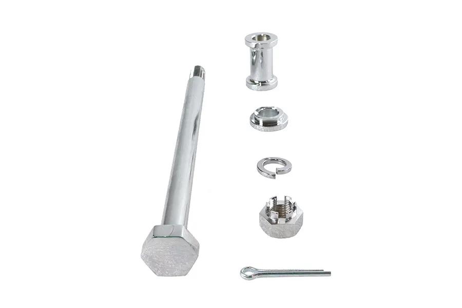 V-Twin Chrome Rear Axle Kit for Harley Davidson XL (11/16 inch Diameter) - Model 16-0271 by V-Twin