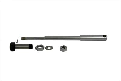 V-Twin 16-0260 Chrome Front Axle Kit for 1967-1971 Harley-Davidson FL