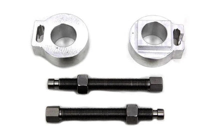 V-Twin Rear Rigid Axle Adjuster Kit for Harley Davidson FL Models by V-Twin