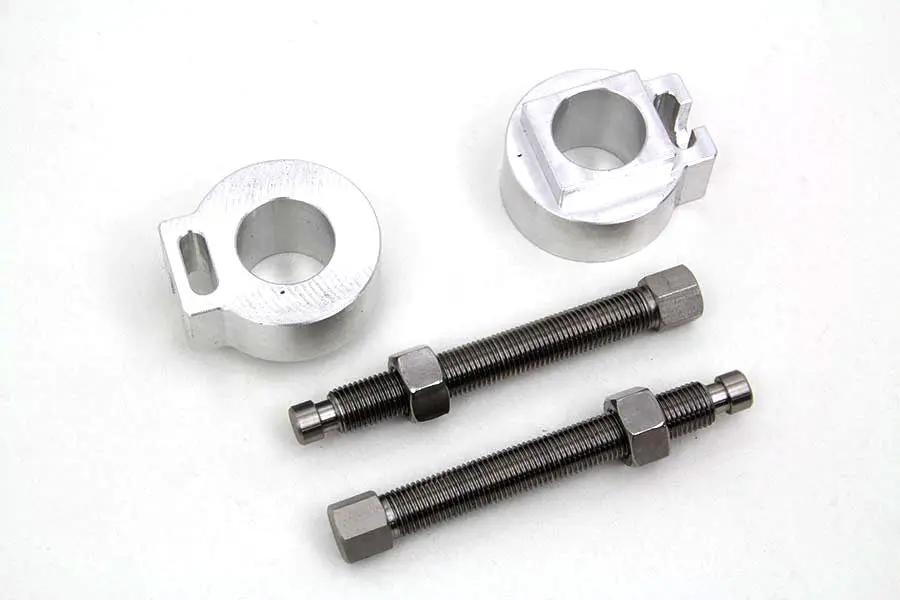 V-Twin Rear Rigid Axle Adjuster Kit for Harley Davidson FL Models by V-Twin