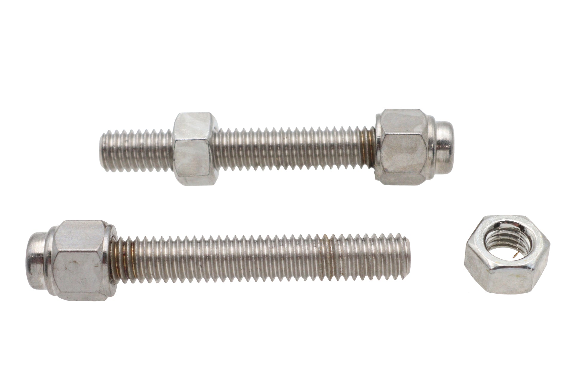 V-Twin Chrome Rear Axle Adjuster Screw Cap for Harley Davidson FXST and FLST Models