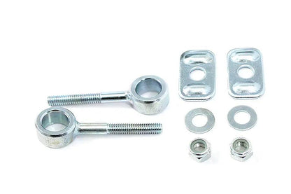 V-Twin Rear Axle Adjuster Set Zinc for Harley Davidson FLT and XL Models by V-Twin