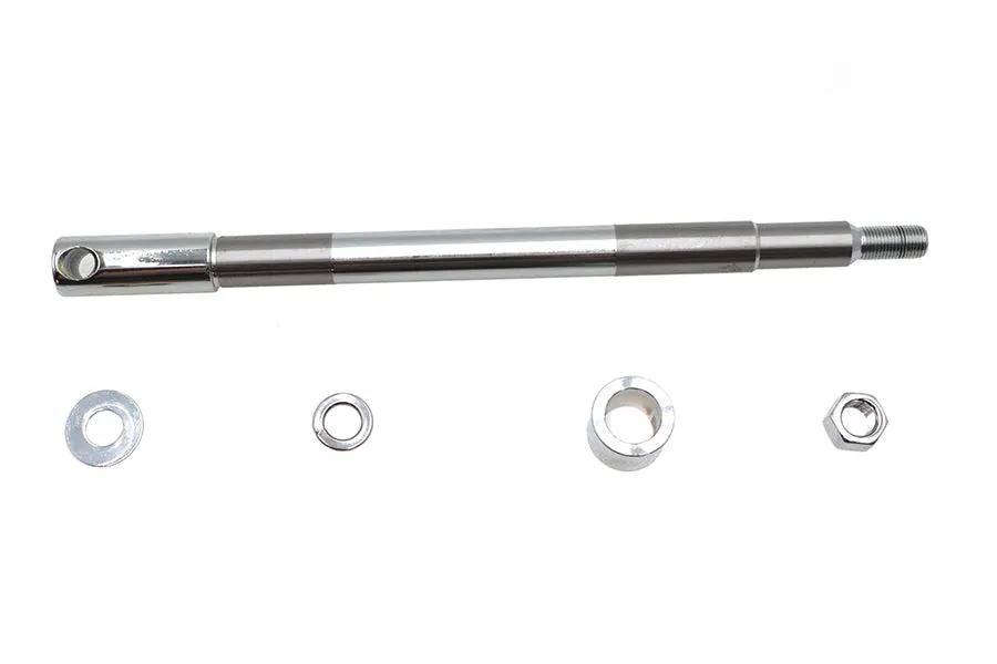 V-Twin Chrome Front Axle Kit for Harley Davidson FLST Models by V-Twin