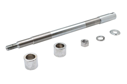 V-Twin Chrome Front Axle Kit for Harley Davidson FXST (12-15/16 inch Length)