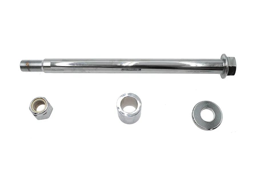 V-Twin Chrome Front Axle Kit for Harley Davidson FXSTS (10-3/4 inch length) - Part 16-0305 by V-Twin