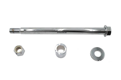 V-Twin Chrome Front Axle Kit for Harley Davidson FXSTS (10-3/4 inch length) - Part 16-0305 by V-Twin