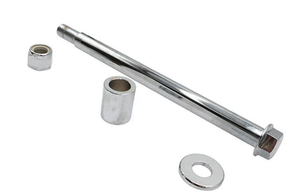 V-Twin Chrome Front Axle Kit for Harley Davidson FXSTS (10-3/4 inch length) - Part 16-0305 by V-Twin