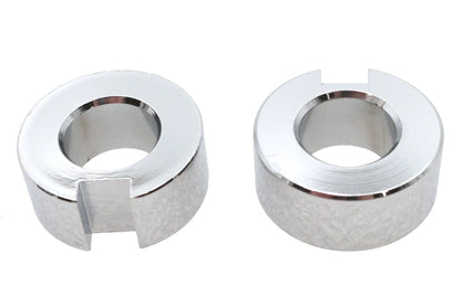 V-Twin Chrome Rear Axle Spacer for Harley Davidson FXST and FLST Models by V-Twin