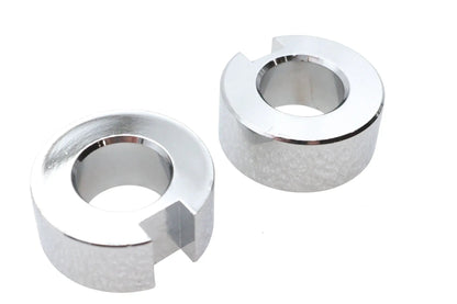 V-Twin Chrome Rear Axle Spacer for Harley Davidson FXST and FLST Models by V-Twin