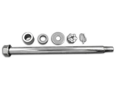 V-Twin Chrome Rear Axle Kit for Harley Davidson XL Models by V-Twin