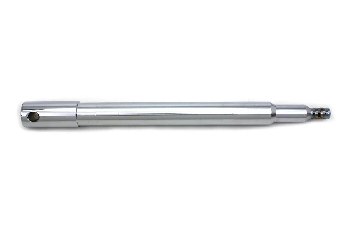 V-Twin Chrome Front Axle with Threaded End for Harley Davidson FXDWG 2006-2007 by V-Twin