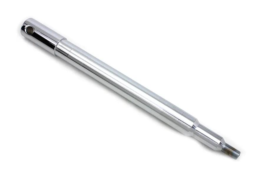 V-Twin Chrome Front Axle with Threaded End for Harley Davidson FXDWG 2006-2007 by V-Twin